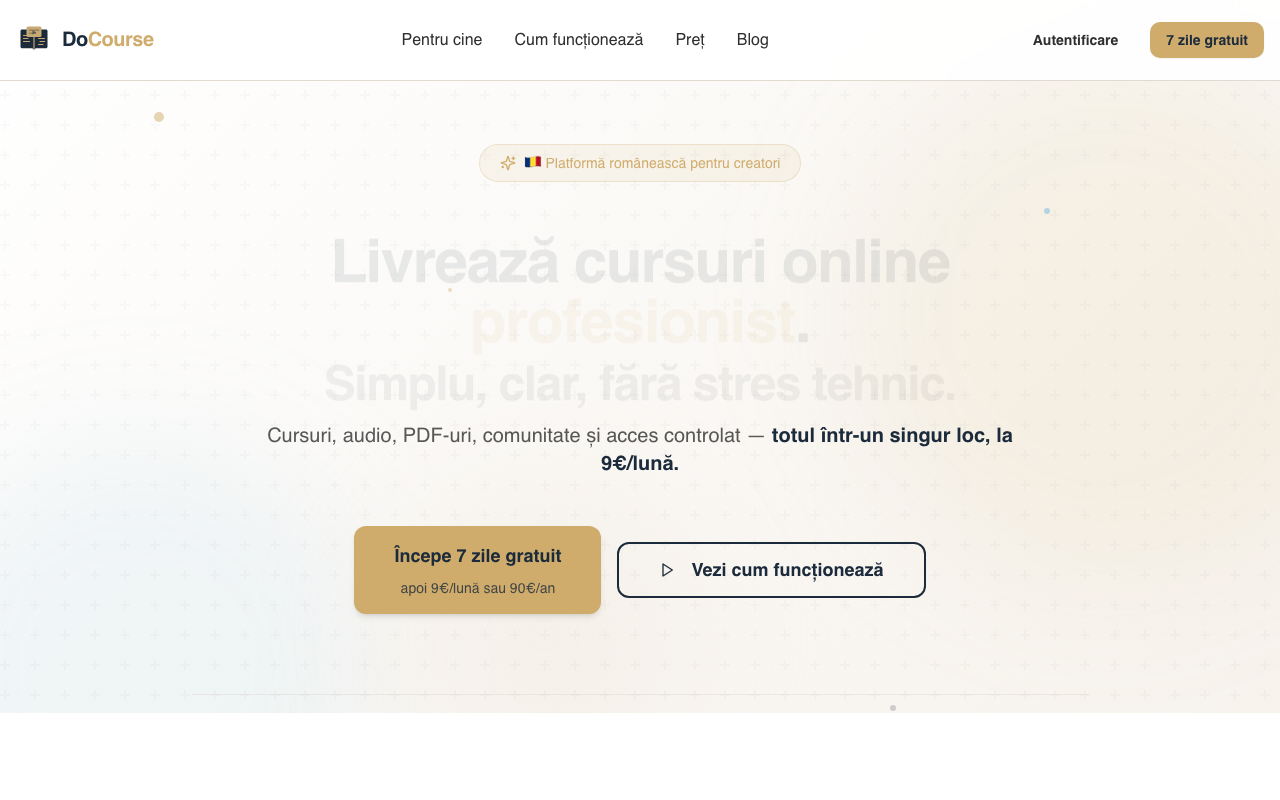 DoCourse.ro